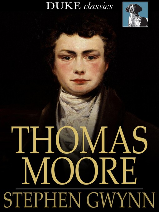 Title details for Thomas Moore by Stephen Gwynn - Available